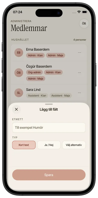 Överlämning i Foveo – Egna fält